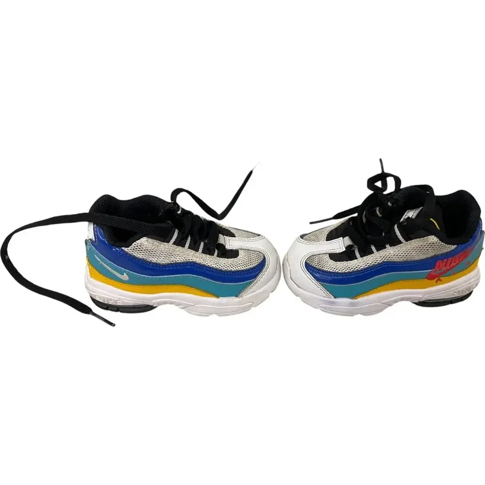 Nike Air Max 95 Athletic Sneaker Shoes Toddler Size 5C Multi Lace Up CJ6956-100